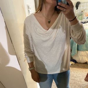 Free people L scoopneck shirt